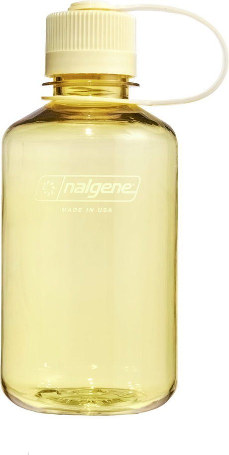 Nalgene - bottiglia a bocca stretta - borraccia - bottiglia d'acqua - a prova di perdite - 500 ml - senza BPA - sostegno - burro