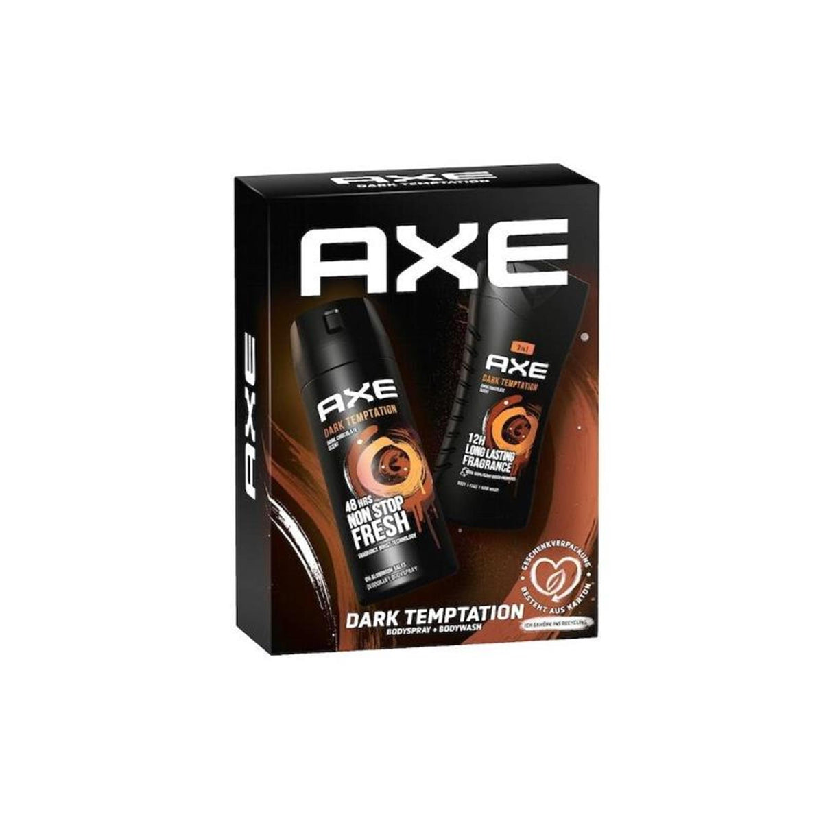 Set regalo ascia dark tempo 2 pezzi