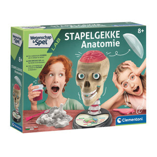 Gioco di scienze Clementoni - anatomia pazza - scatola della scienza - laboratorio di scienze - da 8 anni