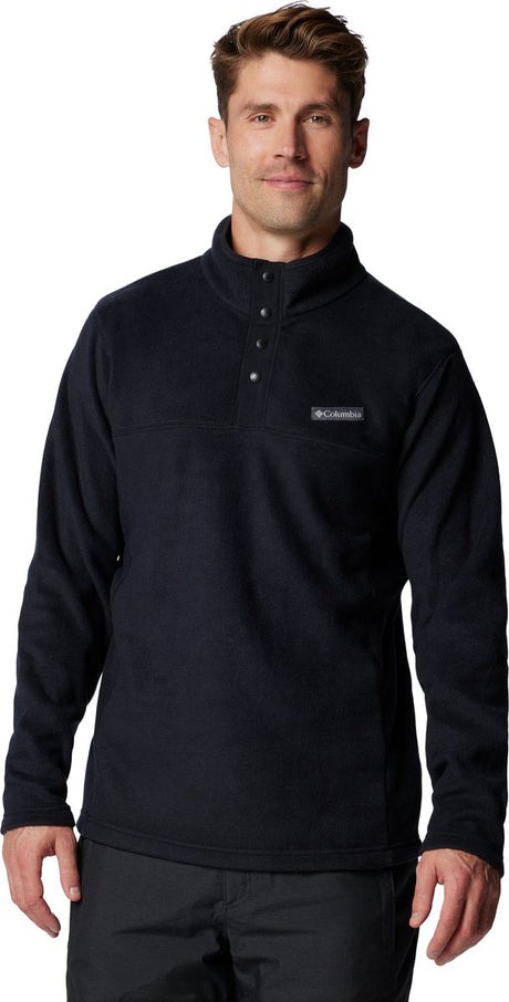Gilet da esterno Columbia Steens Mountain™ Half Snap II da uomo - Nero