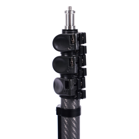 Treppiede in carbonio Sirui dk18 sospensione pneumatica 1,8 m