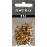 Azienda creativa https: www.cchobby.nl pendente-dimensione-10x18-mm-placcato-oro-20-pezzi-1-scatola