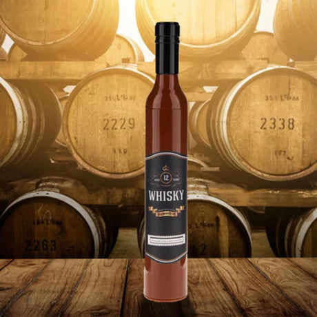 Bottiglia di whisky con ombrello pieghevole ø90 cm