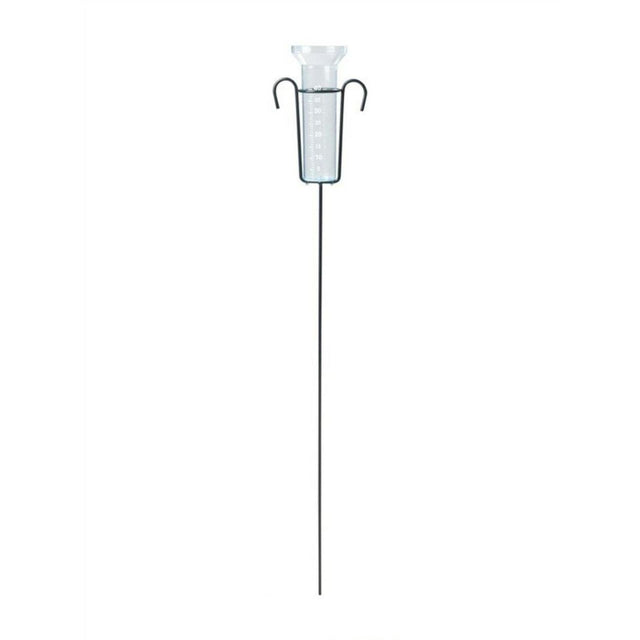 Pluviometro su stelo in metallo 80cm