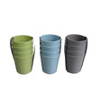 Bicchiere in plastica 25cl ø7,5xh8,5cm set da 4 pezzi