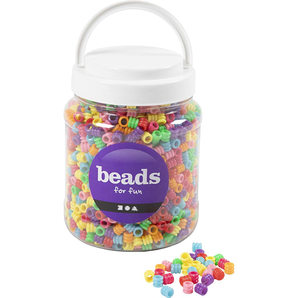 Https: www.cchobby.nl perle-di-plastica-mix-d-7-mm-misura-foro-3-mm-vari-colori-265-gr-700-ml-1-scatola