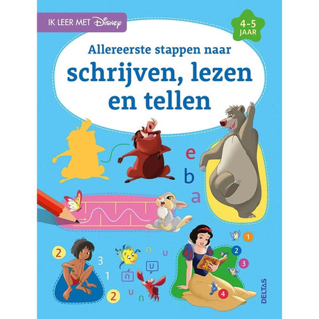 Deltas Disney con cui imparo: scrivere, leggere e contare (4-5 anni)