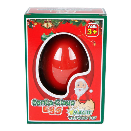 Uovo in crescita Pupazzo di neve di Babbo Natale, 6 cm