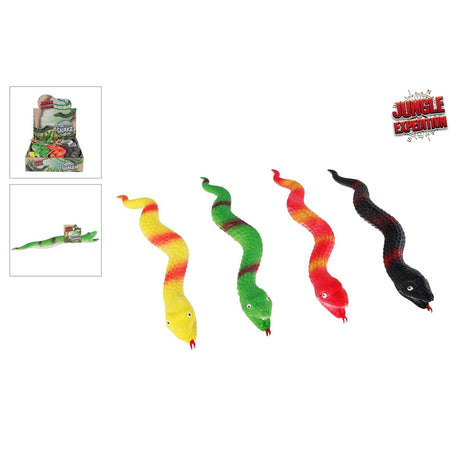 Tubo elasticizzato per spedizione nella giungla 30 cm 4 assortiti