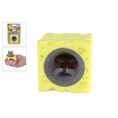 Mouse pop-up al formaggio Squeeze 5 cm 3 assortiti