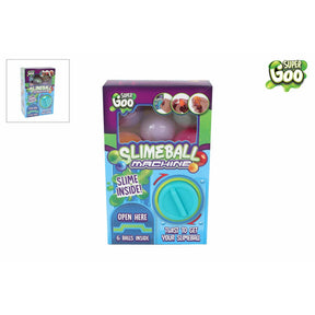 Mini distributore automatico super goo con 6 sorprese 66 grammi 13,5x9 cm