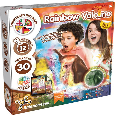 Oku science4you - set vulcano arcobaleno