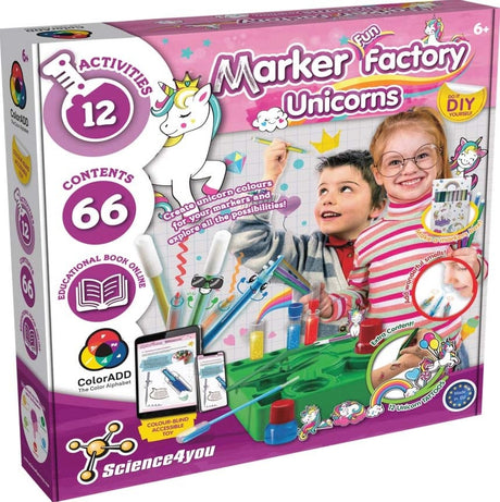 Oku science4you - fabbrica di pennarelli unicorni