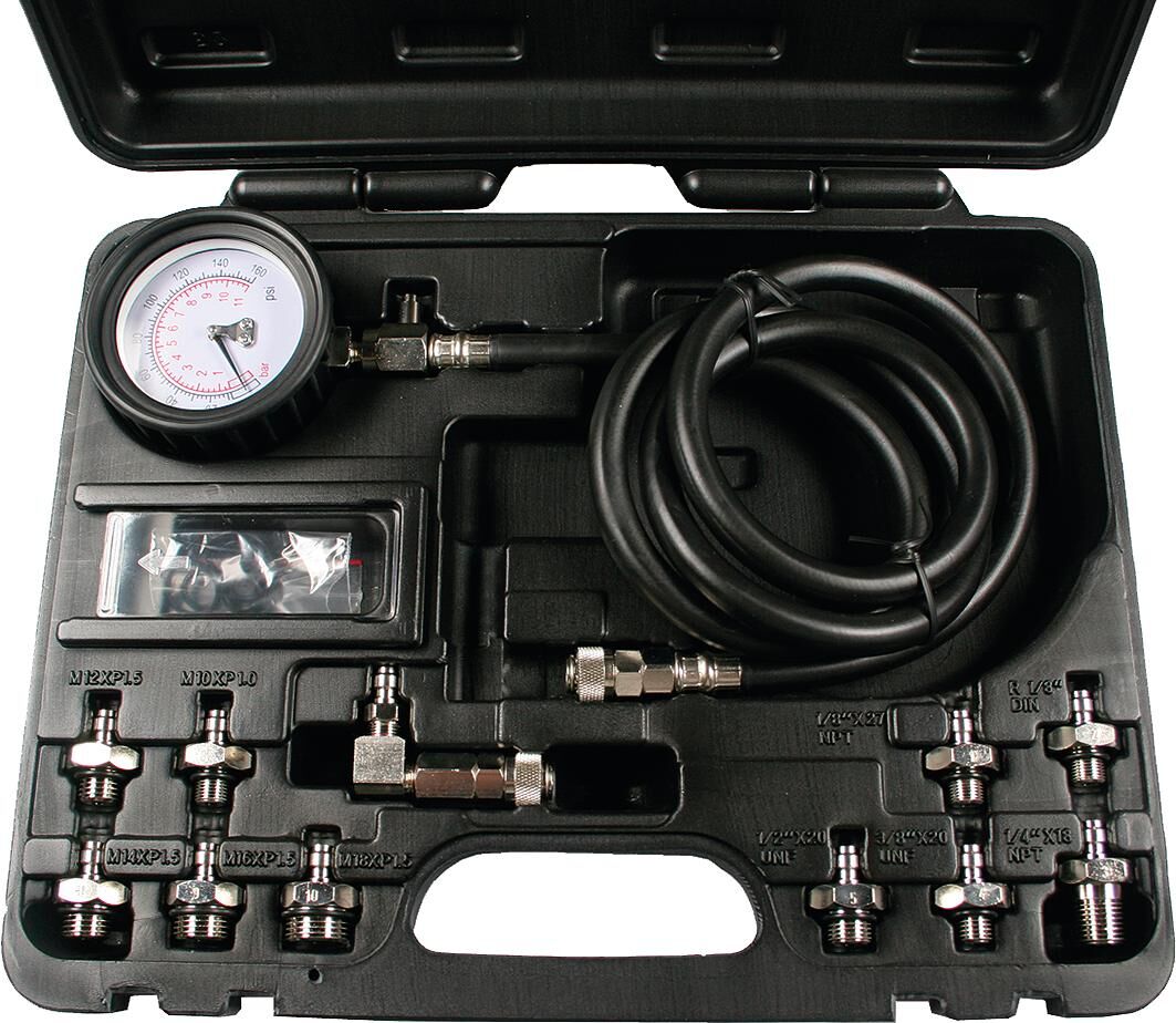 Set tester pressione olio busching