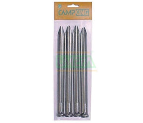 Picchetto per tenda semicircolare da campeggio 18 cm, confezione da 10