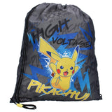 Borsa da palestra Vadobag pokã©mon pikachu 44x36x1cm nero
