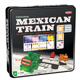 Treno messicano tattico domino – gioco da tavolo – scatola di lusso – gioco di domino famoso in tutto il mondo con pietre colorate – da 2 a 8 giocatori – da 7 anni