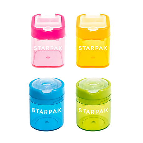 Temperino doppio in plastica