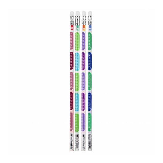 Matite con tavole, set da 4 pezzi