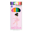 Matite 12 colori balerina