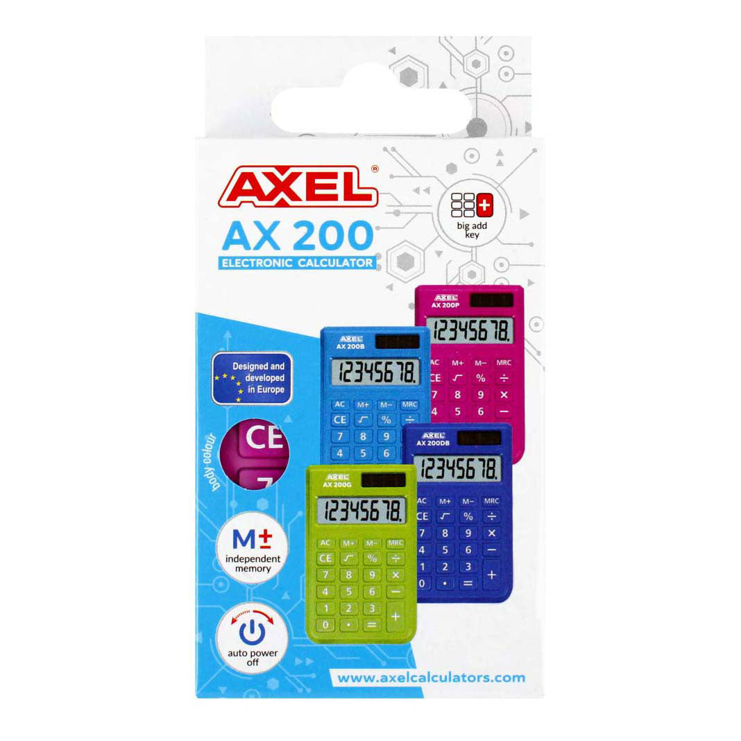 Calcolatrice ax-200p