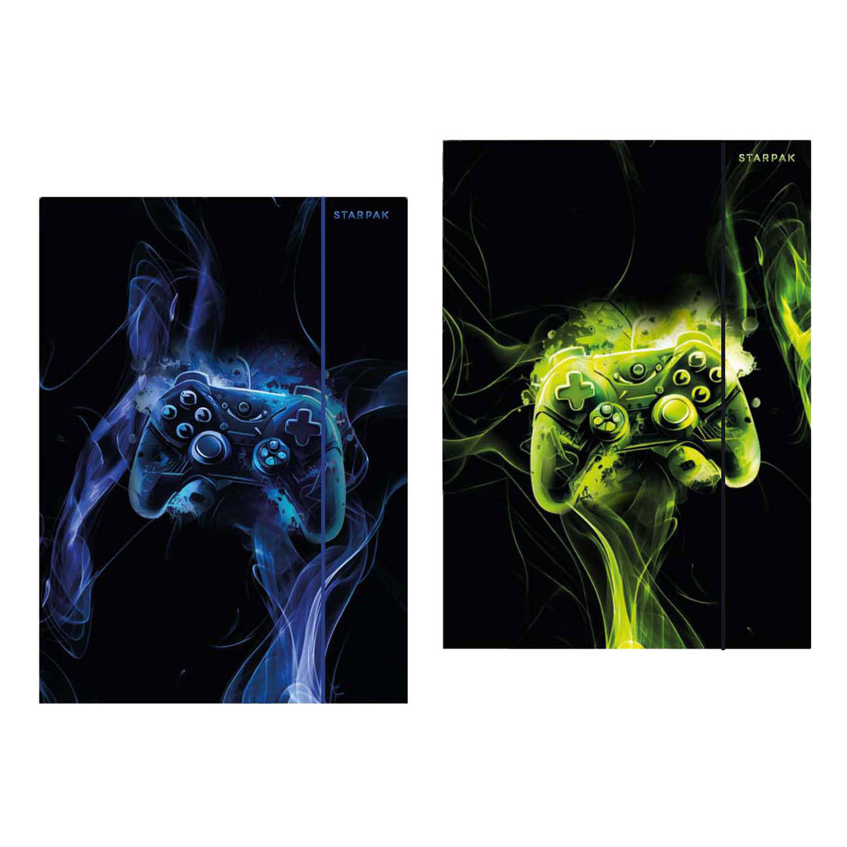 Cartella con elastico gamer A4