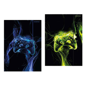 Cartella con elastico gamer A4