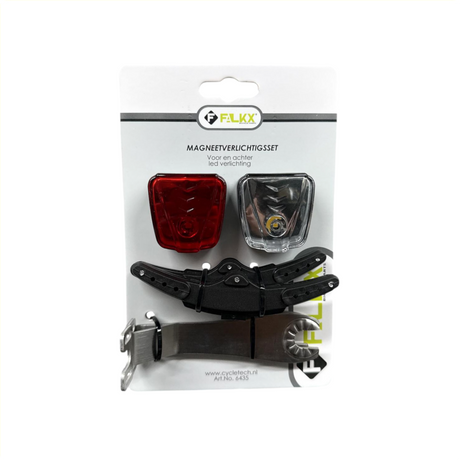 Falkx Magnet Verlictghing. Imposta anteriore e posteriore. LED da 0,5 W (pacchetto di sospensione)