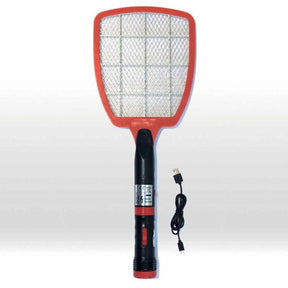 Scacciamosche elettrico Fly Shock ricaricabile con torcia 5xLED
