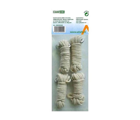 Filo da campeggio in cotone 3 mm 3 m