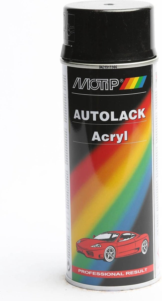 Motip 51024 - bomboletta spray per vernice per auto - nero - 400 ml
