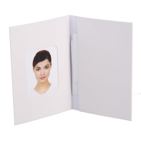 Cartelle fotografiche passaporto Benel vuote bianche 500 pz.