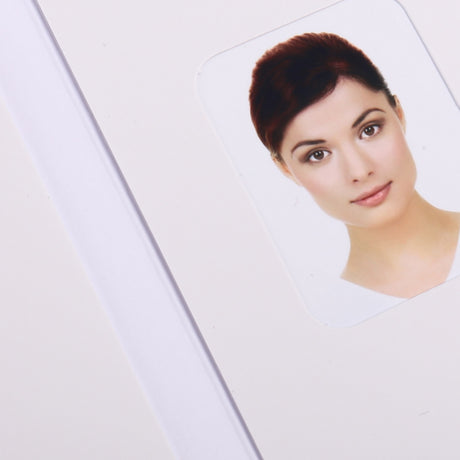 Cartelle fotografiche passaporto Benel vuote bianche 500 pz.
