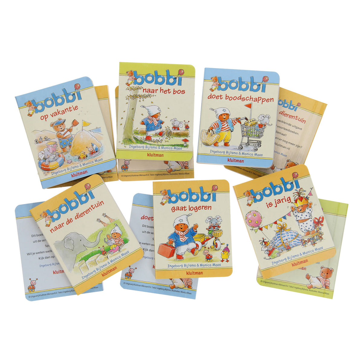 Dispense dell'editore Kluitman Bobbi (12 pz). 2+