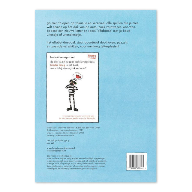 Libro di attività con alfabeto Central Book House
