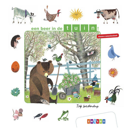 I bambini degli editori WPG leggono insieme il libro: un orso in giardino!