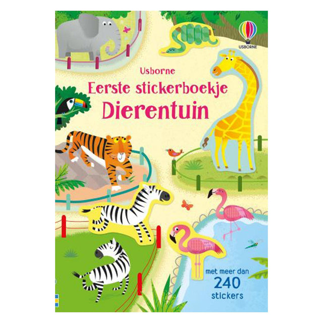 Il primo libro di adesivi degli editori WPG, Zoo. 3+