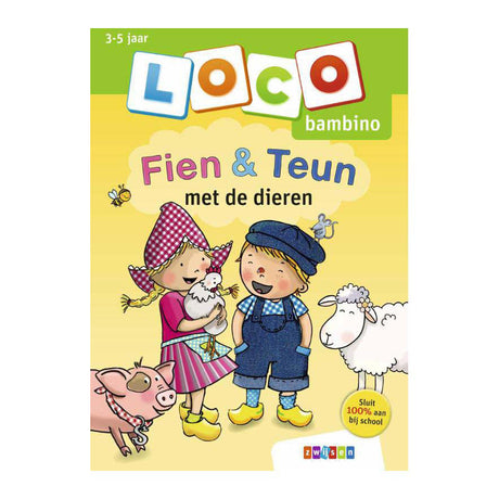 Quaderno di esercizi Loco bambino per giocare con gli animali