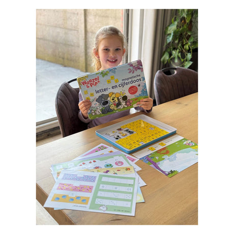 Maxima woezel pip magnetische letter- en cijferdoos