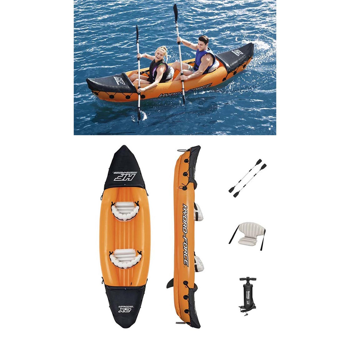 Bestway Hydroforce Kayak Lite Rapid x2 321x88 cm
