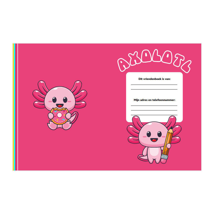 Libro degli amici interstat - axolotl 6+
