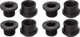 Set di bulloni per anelli di catena con denti di lupo, 4 bracci 6 mm