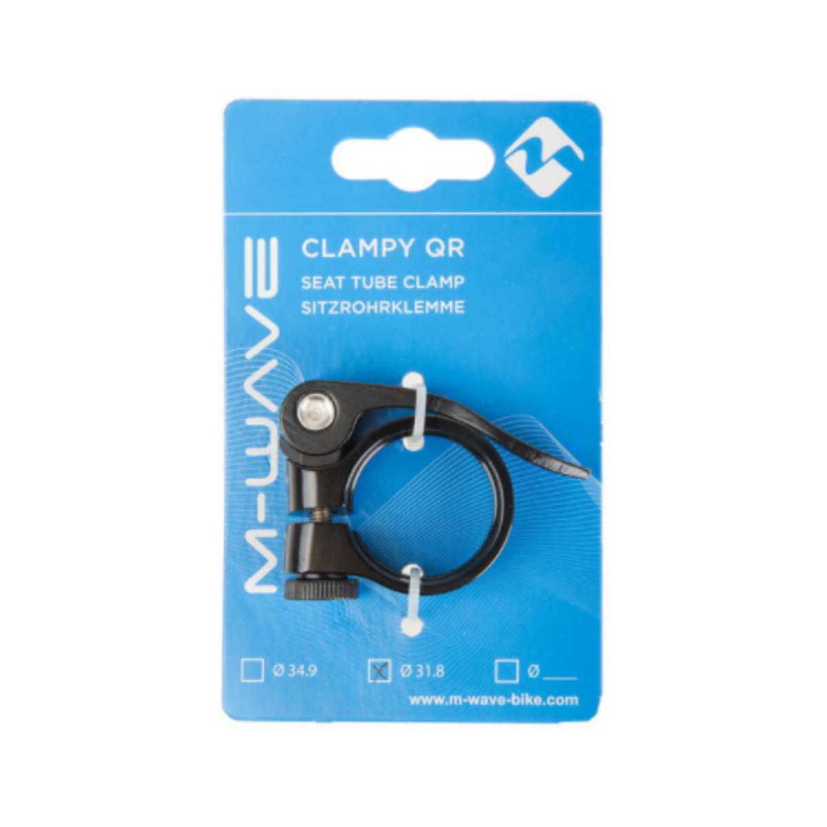 M-wave qd0603a zadelklem 34.9mm