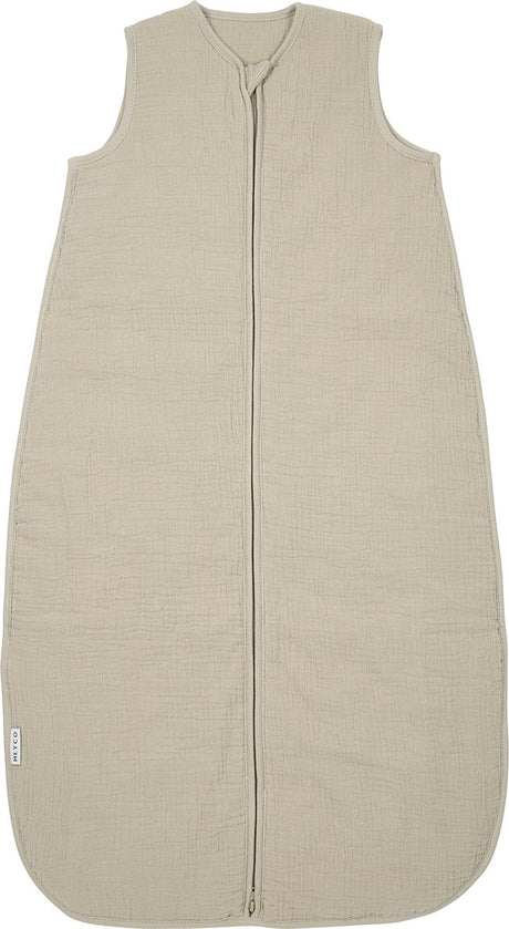 Sacco nanna Meyco Baby Uni foderato - idrofilo prelavato - sabbia - 90 cm - 2.0 tog