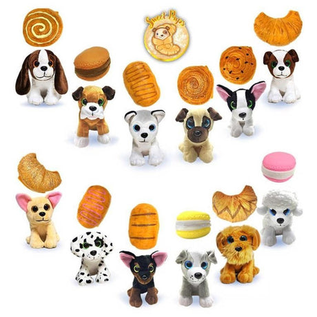 Dolci cuccioli di peluche 2 in 1 profumati da 13 cm