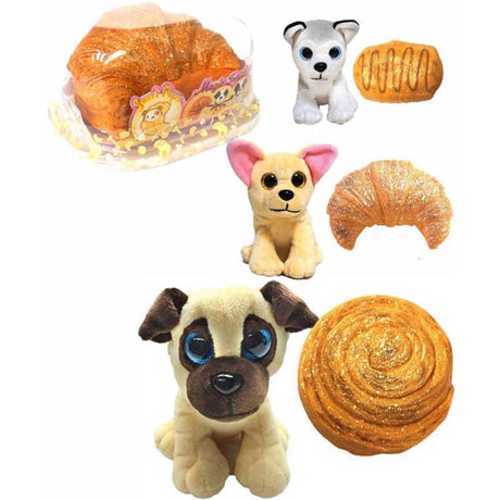 Dolci cuccioli di peluche 2 in 1 profumati da 13 cm