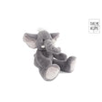 Portami a casa peluche elefante grigio 22x36 cm