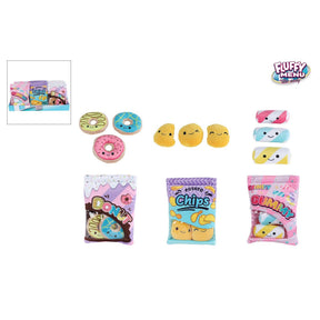 Morbidi sacchetti per snack menu in peluche 21 cm