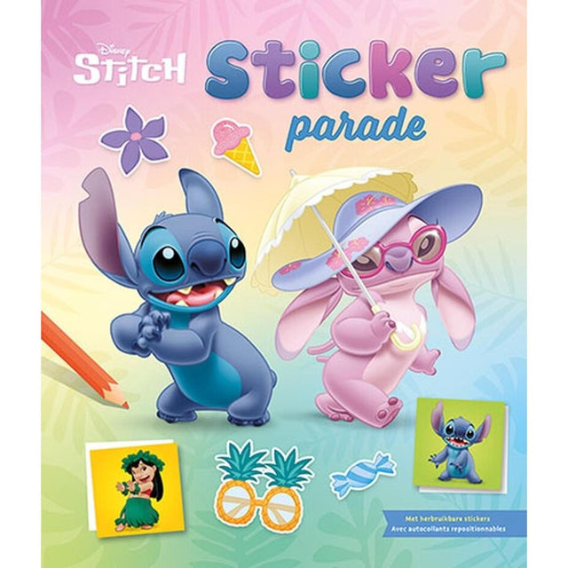 Parata di libri di adesivi Delta Disney Stitch