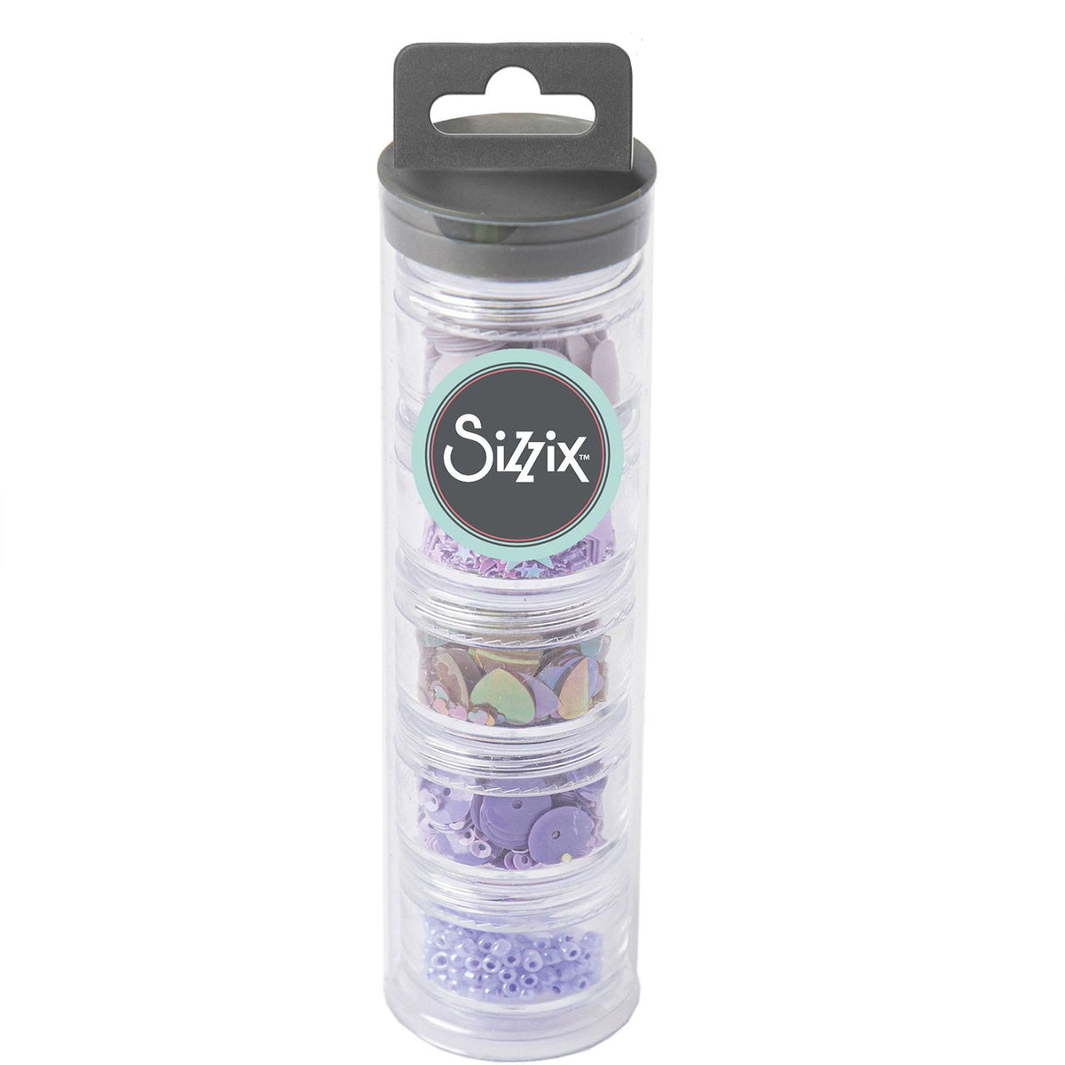 Sizzix • paillettes perline polvere di lavanda